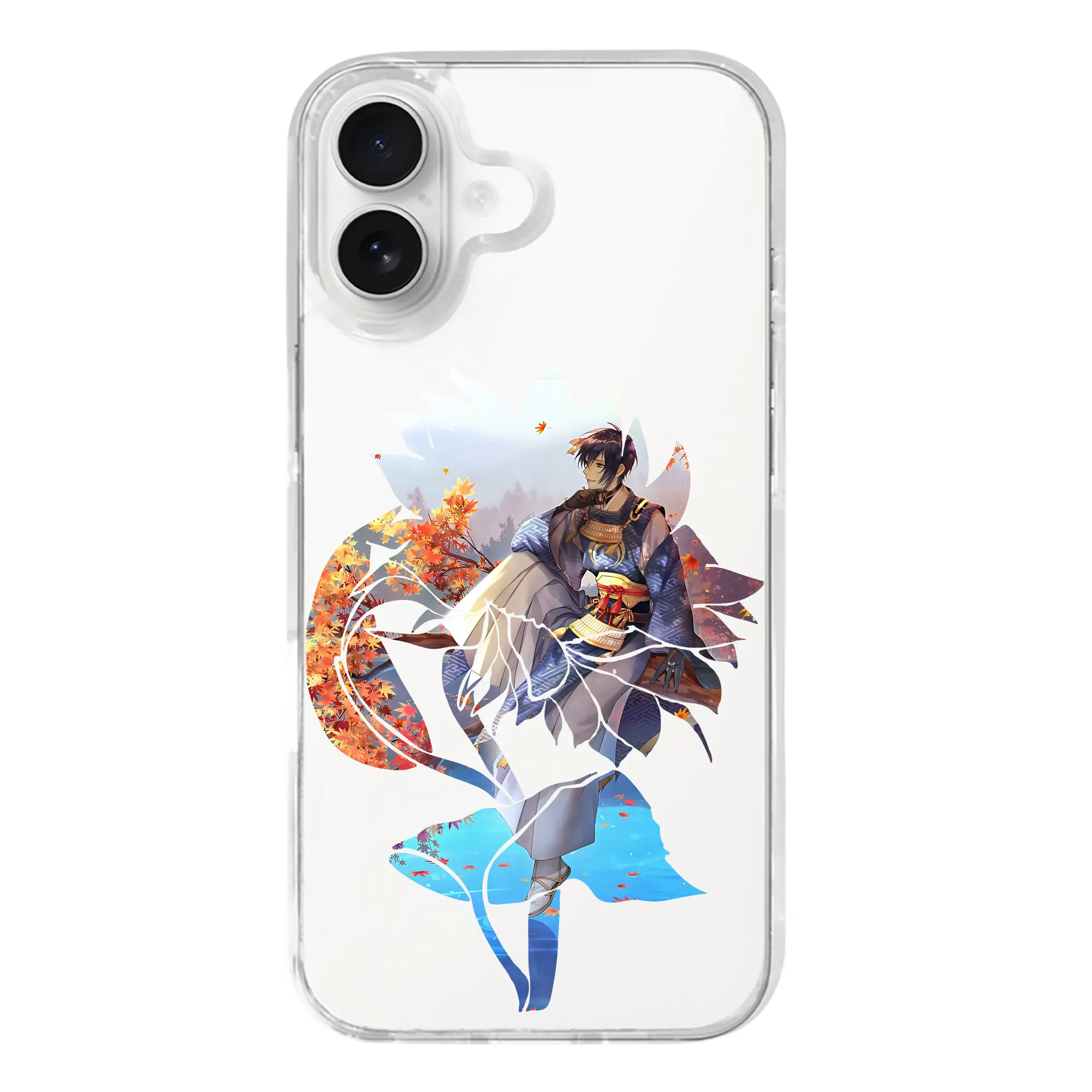 刀剣乱舞 グッズ,三日月宗近 - iPhone 17シリーズ 透明スマホケース – 薄型・耐衝撃・精密フィット保護カバー